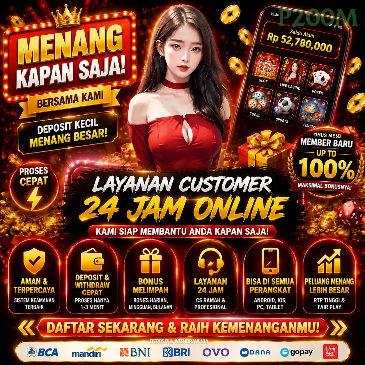 Bagaimana p200m Menawarkan Pengalaman Bermain yang Optimal