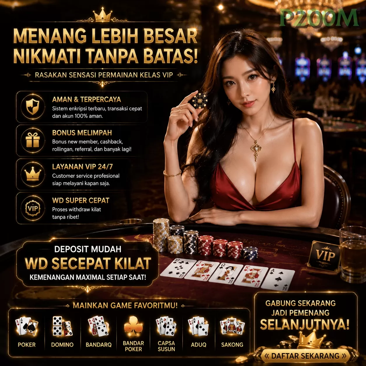 p200m Forum Pemain